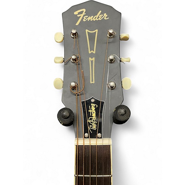 Used Fender Tim Armstrong Deluxe Natural Acoustic Electric Guitar