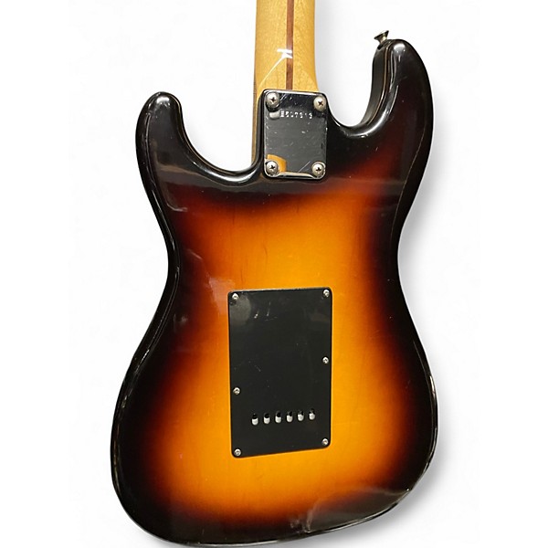 Used Squier Bullet S3T 3 Color Sunburst Solid Body Electric Guitar