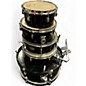 Used Pearl 5 Piece Rhythm Traveler Compact Black Drum Kit thumbnail