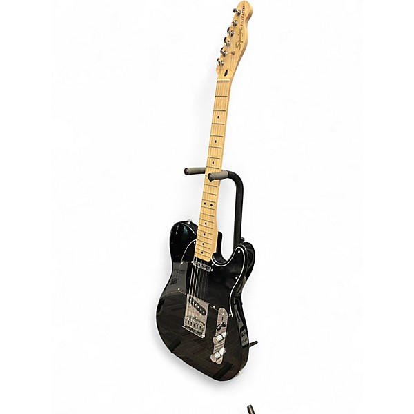 Used Squier Affinity Telecaster Black Solid Body Electric Guitar