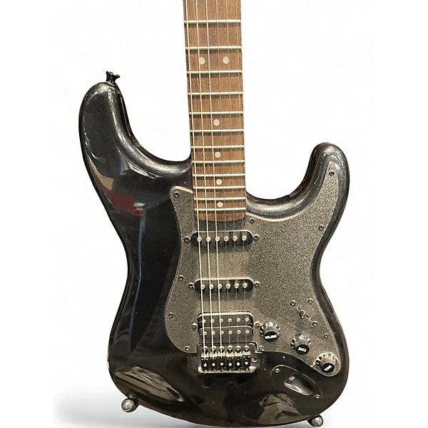 Used Squier Bullet Stratocaster HSS BLACK Solid Body Electric Guitar