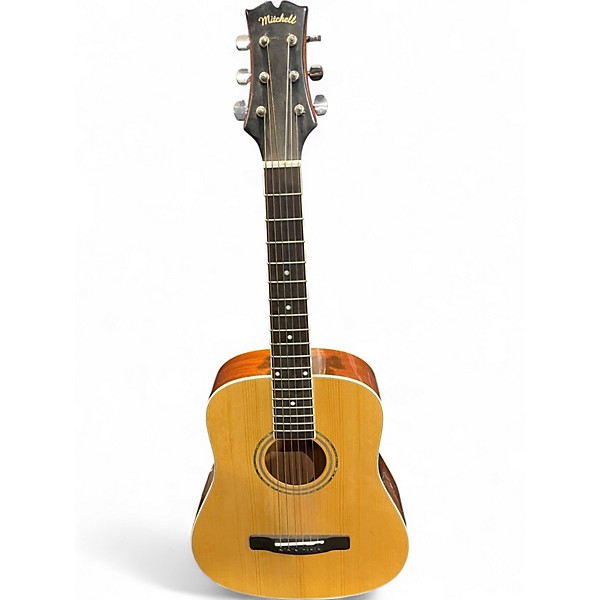 Used Mitchell MDJ10 Natural Acoustic Guitar