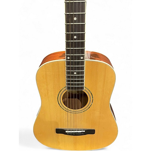 Used Mitchell MDJ10 Natural Acoustic Guitar