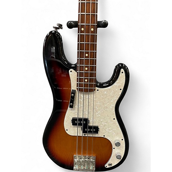 Used Fender Player Precision Bass 3 Color Sunburst Electric Bass Guitar