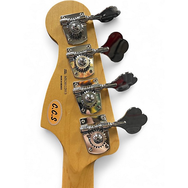 Used Fender Player Precision Bass 3 Color Sunburst Electric Bass Guitar
