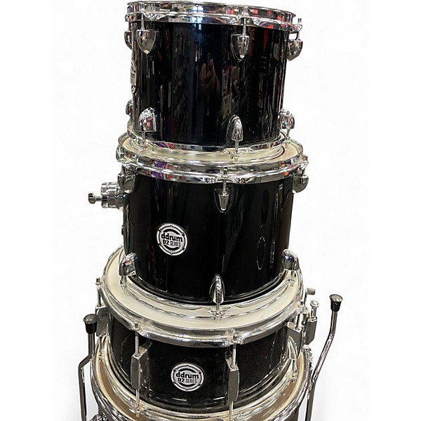 Used ddrum 5 Piece D2 Series Black Drum Kit