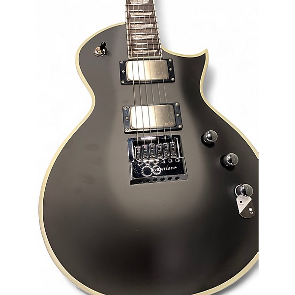 Used ESP LTD EC1000 Evertune Black Satin Solid Body Electric Guitar