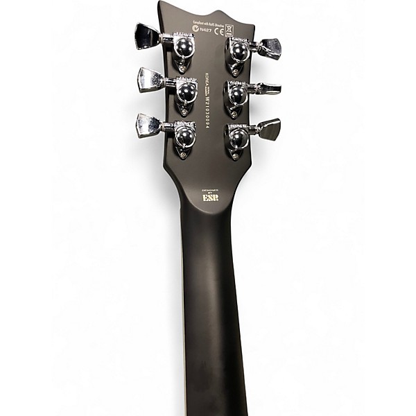 Used ESP LTD EC1000 Evertune Black Satin Solid Body Electric Guitar