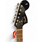 Used Fender Limited Edition Blacktop Mahagony Stratocaster Trans Red Solid Body Electric Guitar