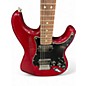 Used Fender Limited Edition Blacktop Mahagony Stratocaster Trans Red Solid Body Electric Guitar
