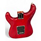 Used Fender Limited Edition Blacktop Mahagony Stratocaster Trans Red Solid Body Electric Guitar