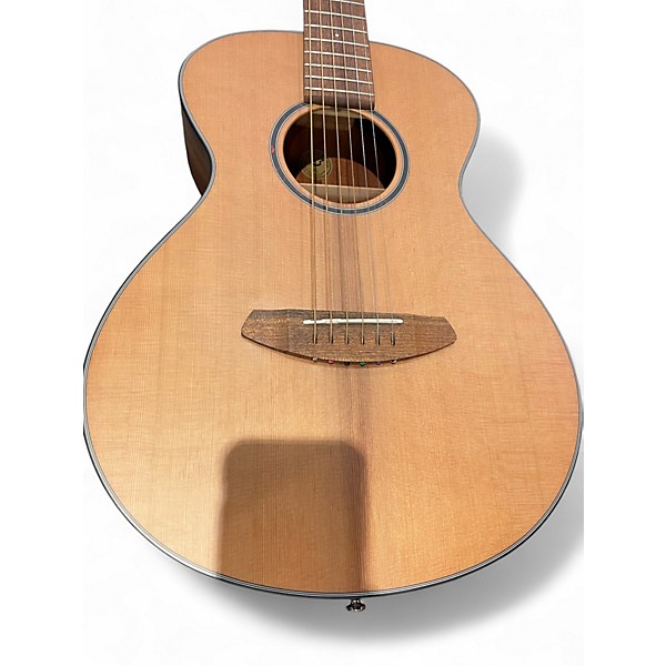 Used Breedlove Discovery S Companion Natural Acoustic Guitar