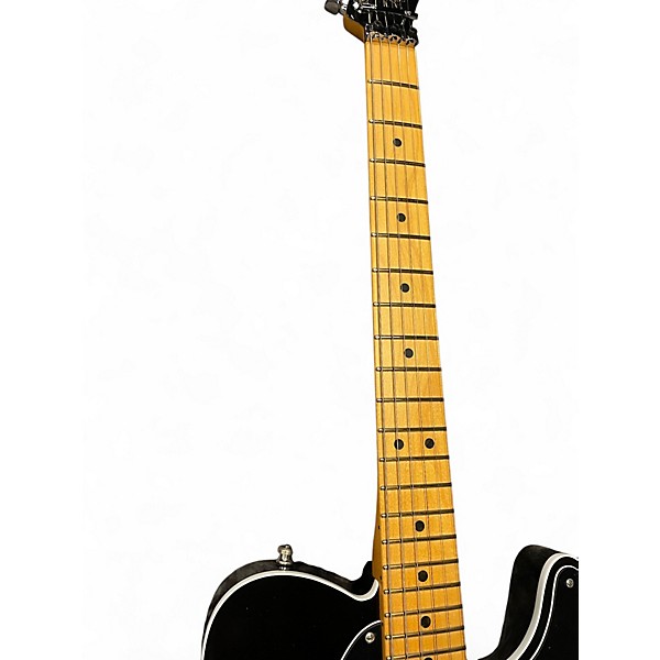 Used Fender Ultra Luxe Telecaster Floyd Rose HH Mystic Black Solid Body Electric Guitar