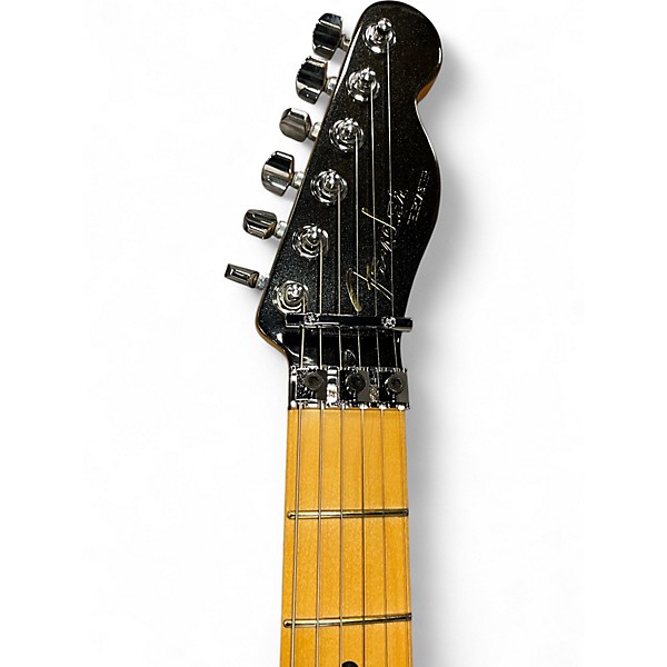 Used Fender Ultra Luxe Telecaster Floyd Rose HH Mystic Black Solid Body Electric Guitar