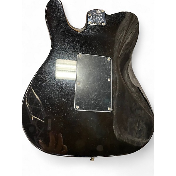 Used Fender Ultra Luxe Telecaster Floyd Rose HH Mystic Black Solid Body Electric Guitar
