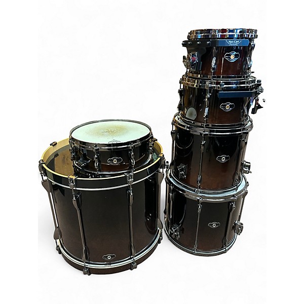 Used TAMA 6 Piece Superstar Dark Mocha Fade Drum Kit