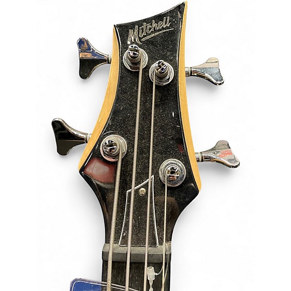 Used Mitchell MB100PB LIGHT BLUE Electric Bass Guitar