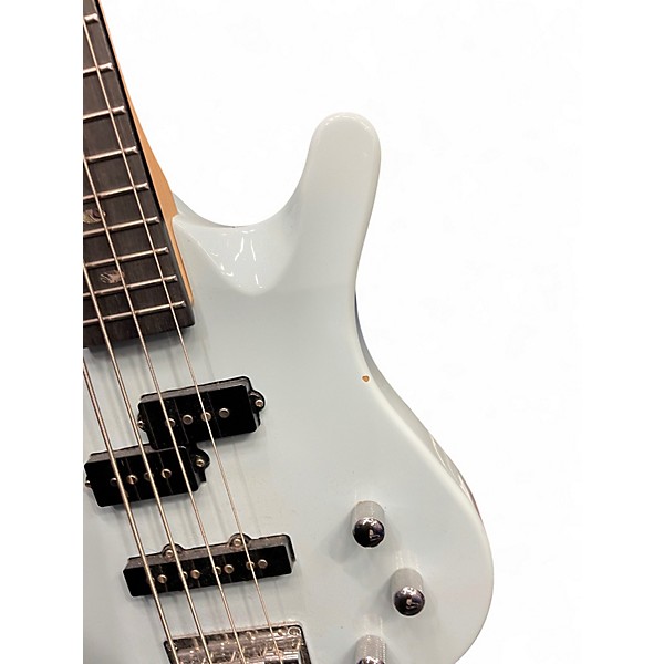 Used Mitchell MB100PB LIGHT BLUE Electric Bass Guitar