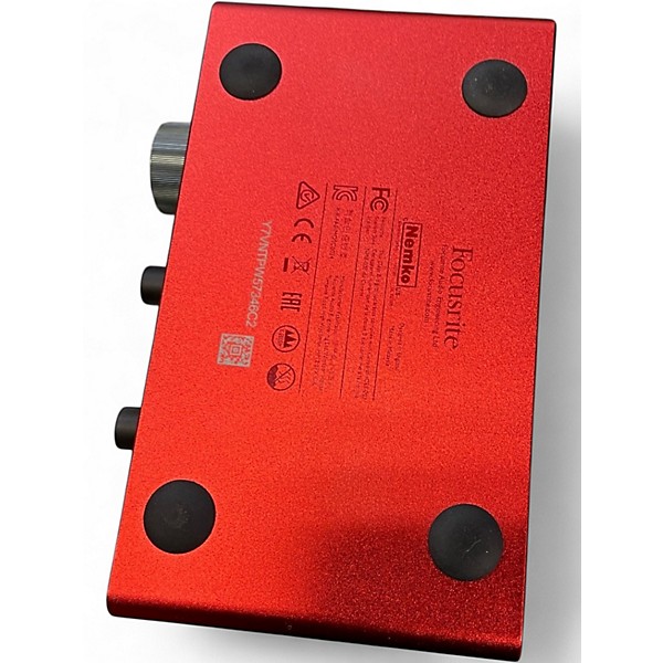 Used Focusrite Scarlett Solo Audio Interface