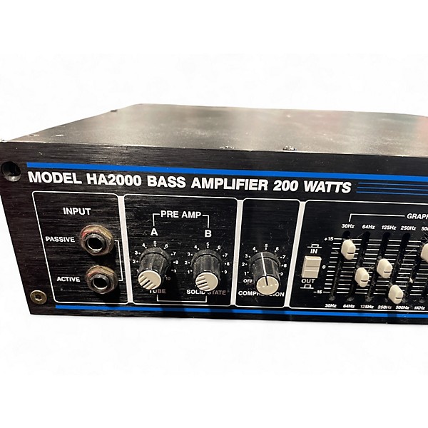 Used Hartke HA2000 Bass Amp Head