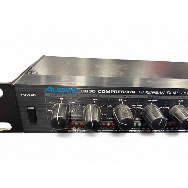 Used Alesis 3630 Dual Channel Compressor