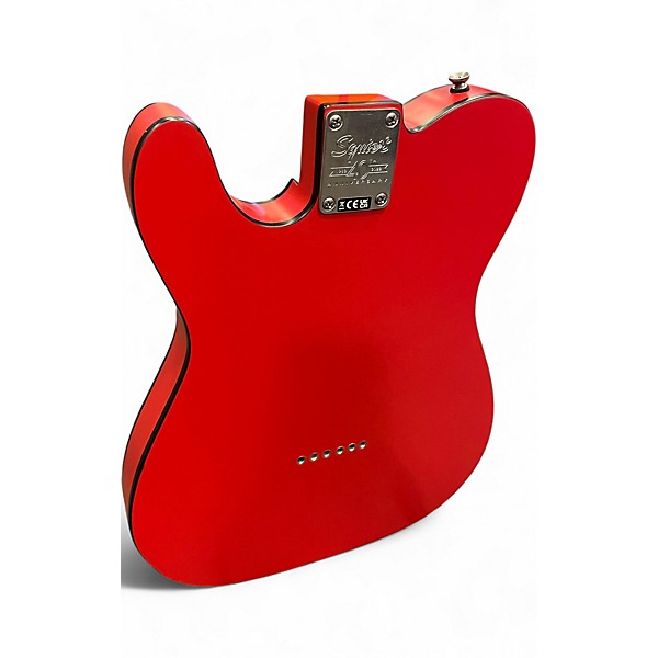 Used Squier 40TH ANNIVERSARY TELECASTER VINTAGE SATIN DAKOTA RED Solid Body Electric Guitar