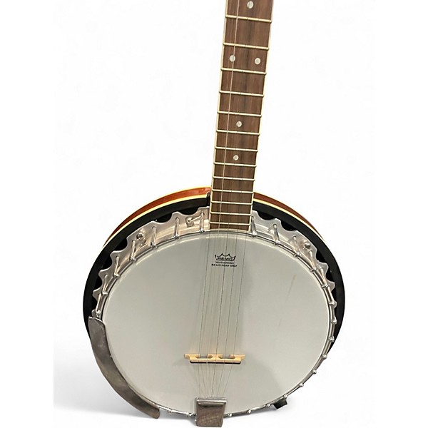 Used Rogue B30 Deluxe Natural Banjo