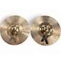 Used Zildjian 13in K Custom Hybrid Hi Hat Pair Cymbal thumbnail