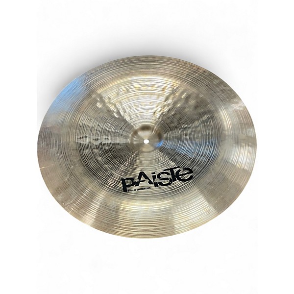 Used Paiste 20in SIGNATURE HEAVY CHINA Cymbal