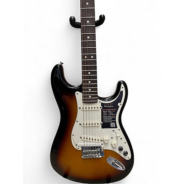 Used Fender VG Stratocaster Sunburst Solid Body Electric Guitar
