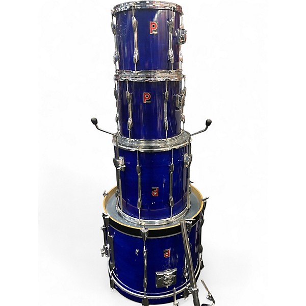 Used Premier 4 Piece XPK Trans Purple Drum Kit