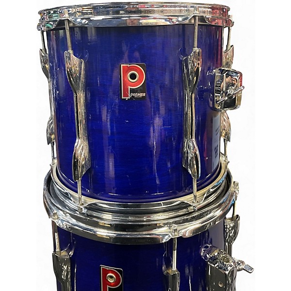 Used Premier 4 Piece XPK Trans Purple Drum Kit