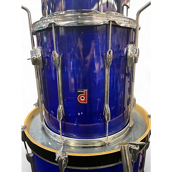 Used Premier 4 Piece XPK Trans Purple Drum Kit