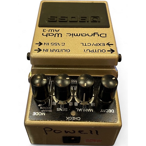 Used BOSS AW3 Dynamic Wah Effect Pedal
