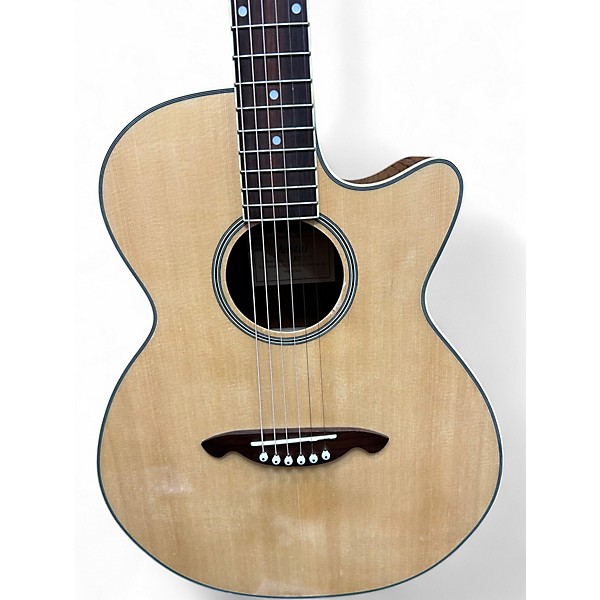 Used Austin au510n Natural Acoustic Electric Guitar