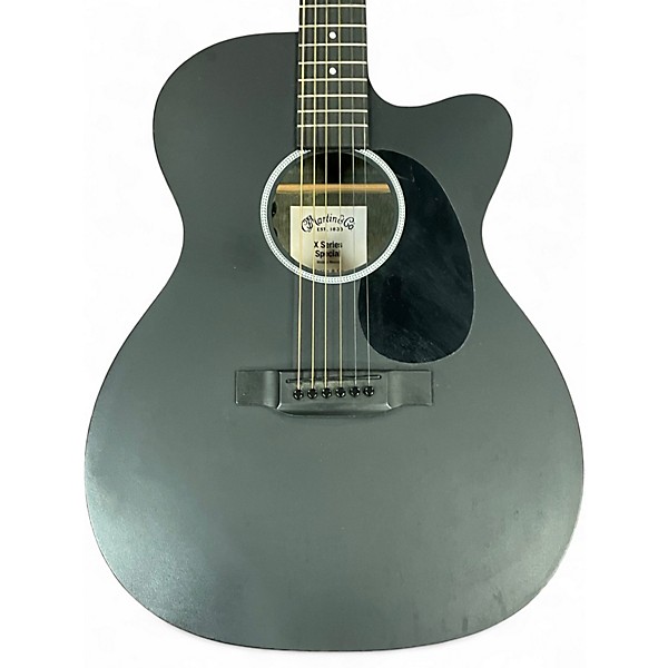 Used Martin X SERIES SPECIAL 000 Flat Black Acoustic Electric Guitar