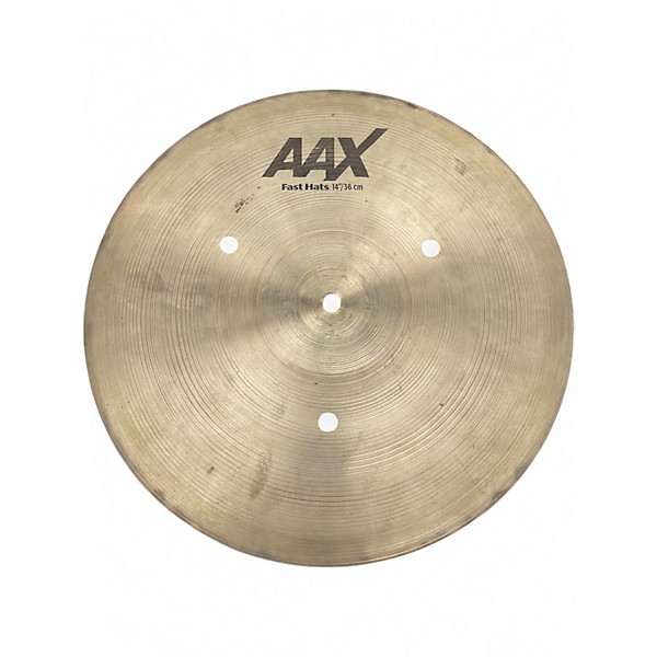 Used SABIAN 14in AAX Fast Hi Hat Pair Cymbal