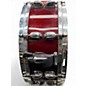 Used TAMA 5X14 Starclassic Snare Trans Red Drum