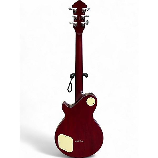 Used Michael Kelly PATRIOT DECREE Crimson Red Trans Solid Body Electric Guitar