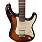 Used Aklot strat copy 2 Tone Sunburst Solid Body Electric Guitar