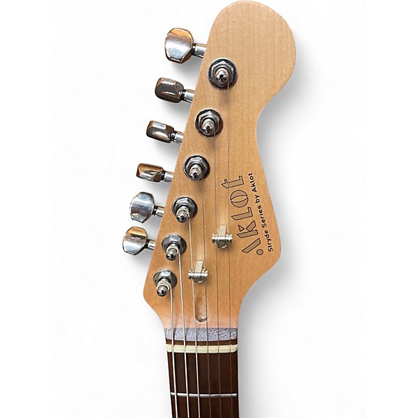 Used Aklot strat copy 2 Tone Sunburst Solid Body Electric Guitar