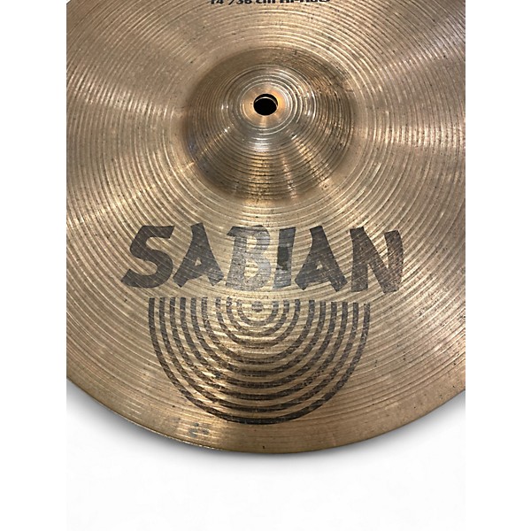 Used SABIAN 14in B8 Hi Hat Pair Cymbal