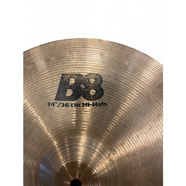 Used SABIAN 14in B8 Hi Hat Pair Cymbal