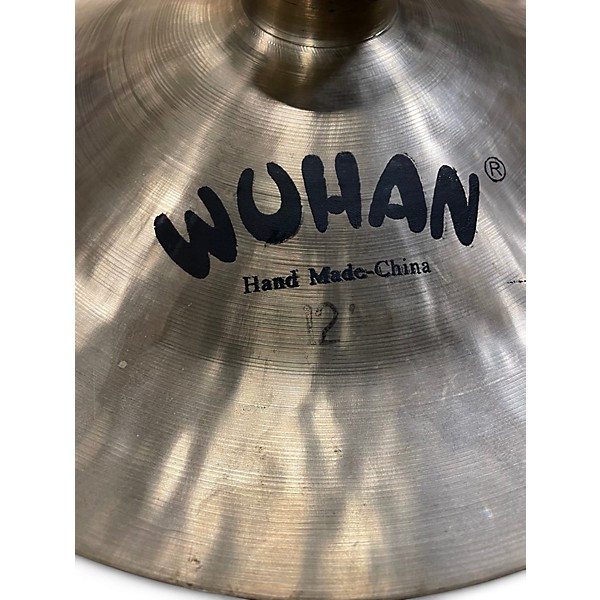 Used Wuhan 12in Hand made china Cymbal