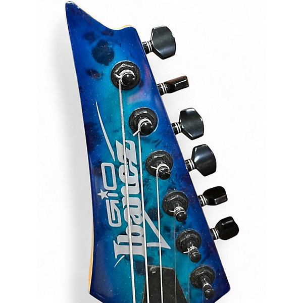 Used Ibanez GIO Blue Burst Solid Body Electric Guitar