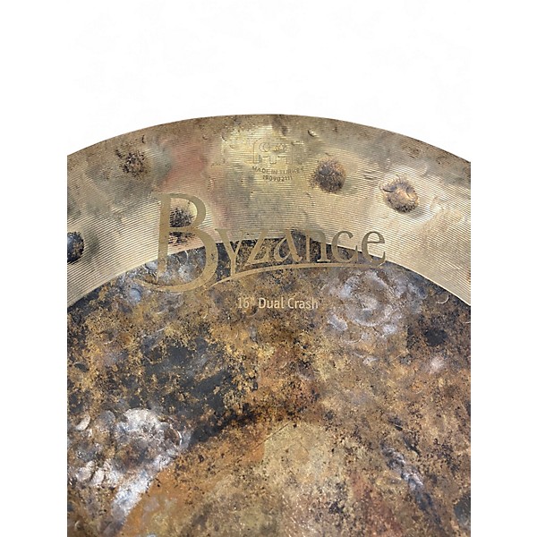 Used MEINL 16in Byzance Dual Crash Cymbal