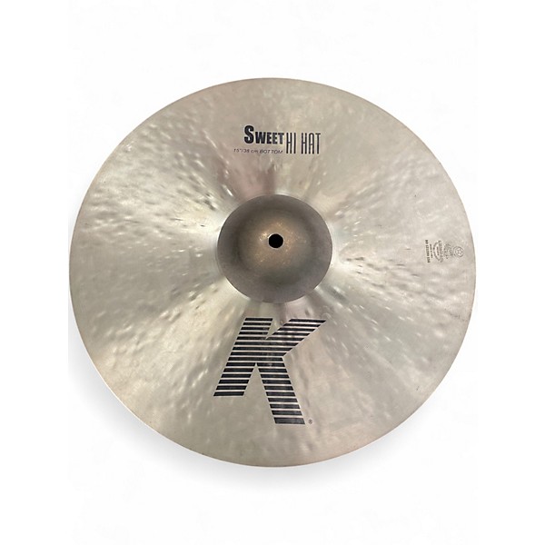 Used Zildjian 15in K Sweet Hi-Hat (Pair) Cymbal