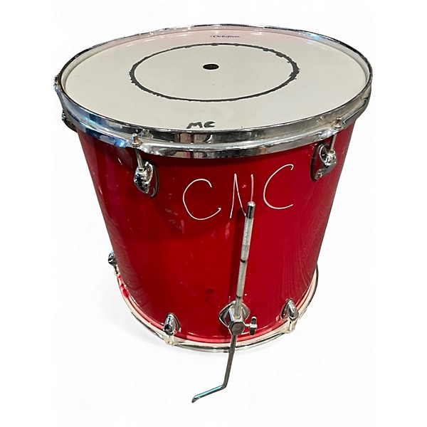 Used OrbiTone 16in 16in floor tom Fiesta Red Drum