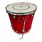 Used OrbiTone 16in 16in floor tom Fiesta Red Drum