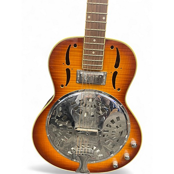 Used Jay Turser JT900RES-TS 2 Color Sunburst Acoustic Electric Guitar